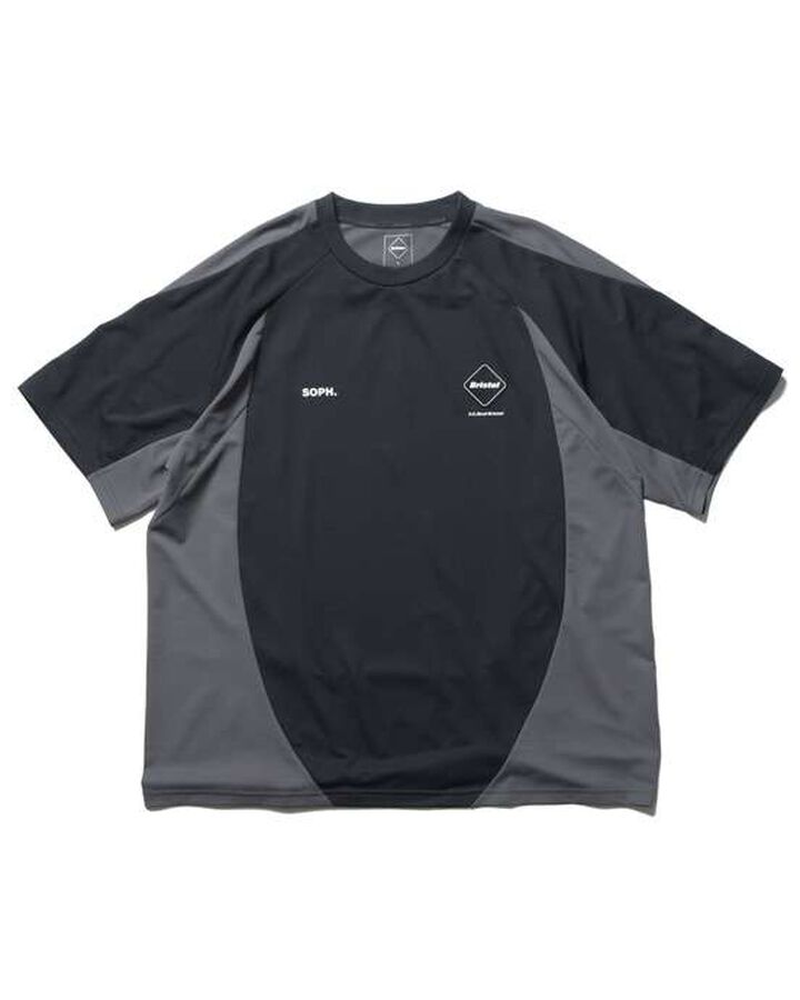 STREAM LINE S/S TOP,BLACK, medium