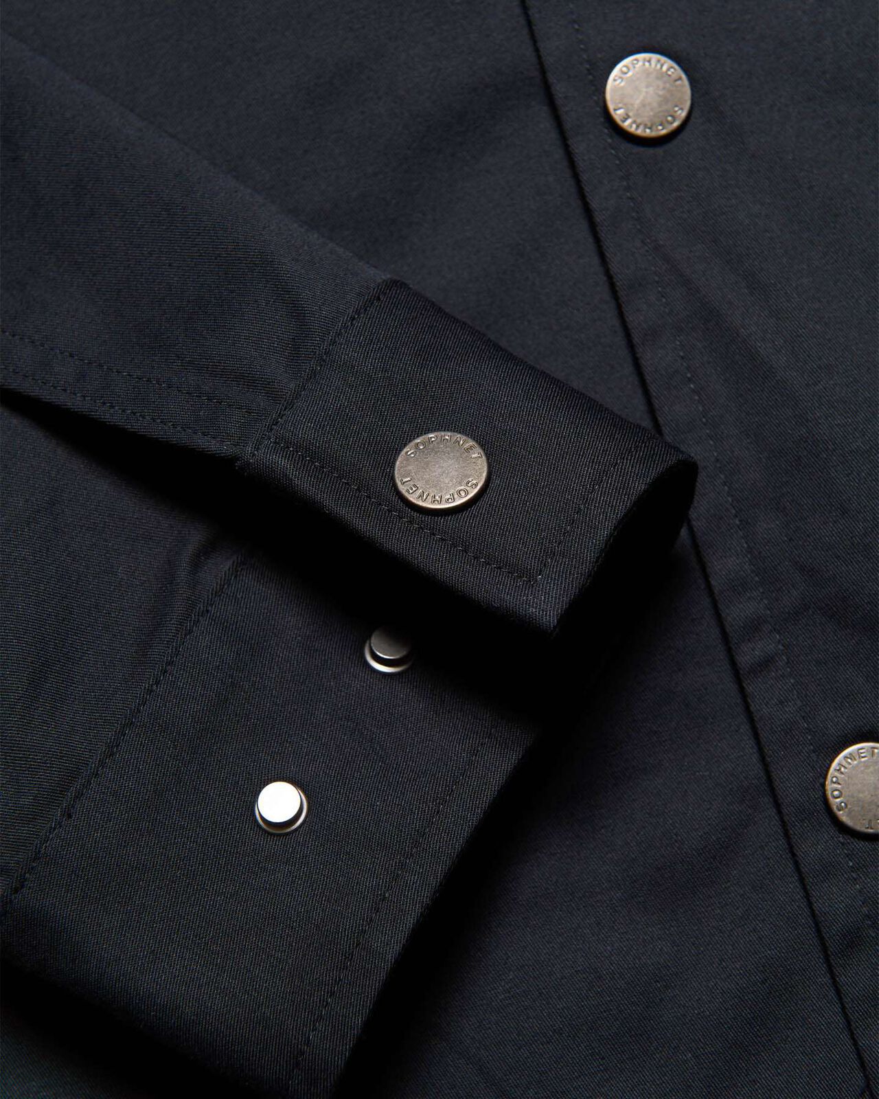 STRETCH TWILL COACH JACKET,BLACK, large image number 4