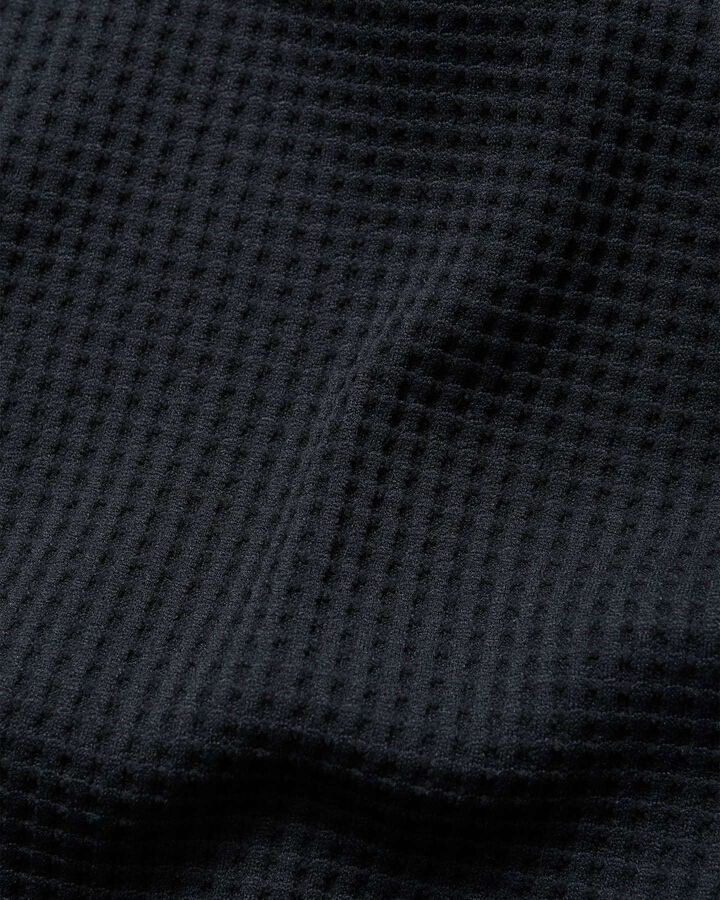 TECH WAFFLE LOUNGE HOODIE,BLACK, medium image number 4