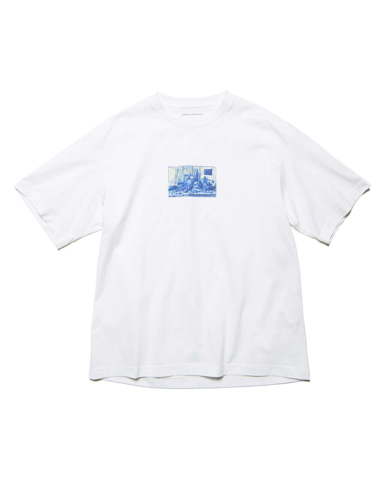 MICHAEL CHERNO: SKETCH TEE,WHITE, large image number 0