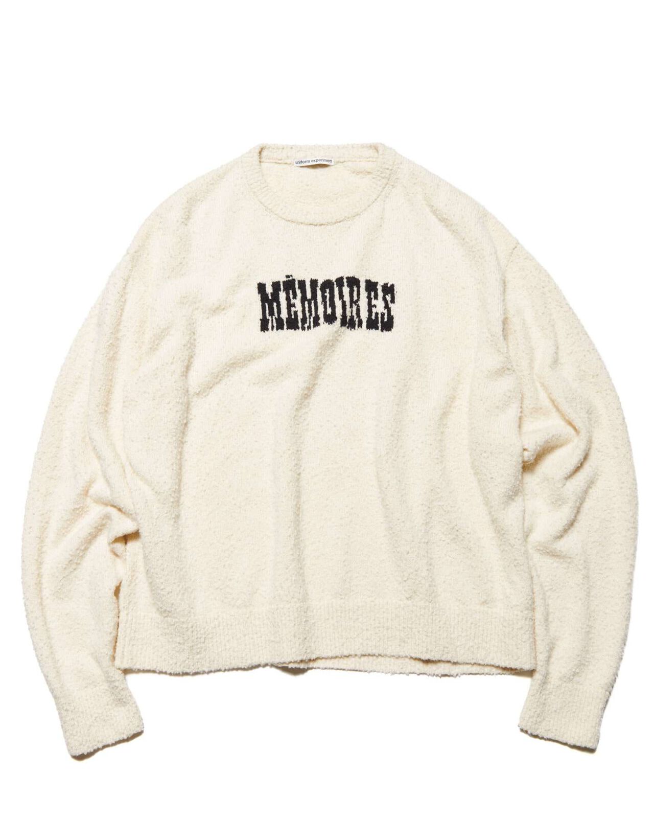 ASGER JORN: MEMOIRES JACQUARD KNIT,OFF WHITE, large image number 0