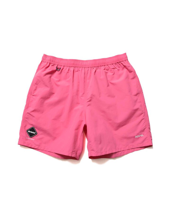 SUPPLEX NYLON EASY SHORTS,PINK, medium