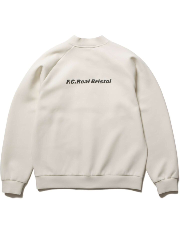 TECH SWEAT VARSITY BLOUSON,WHITE, medium image number 1