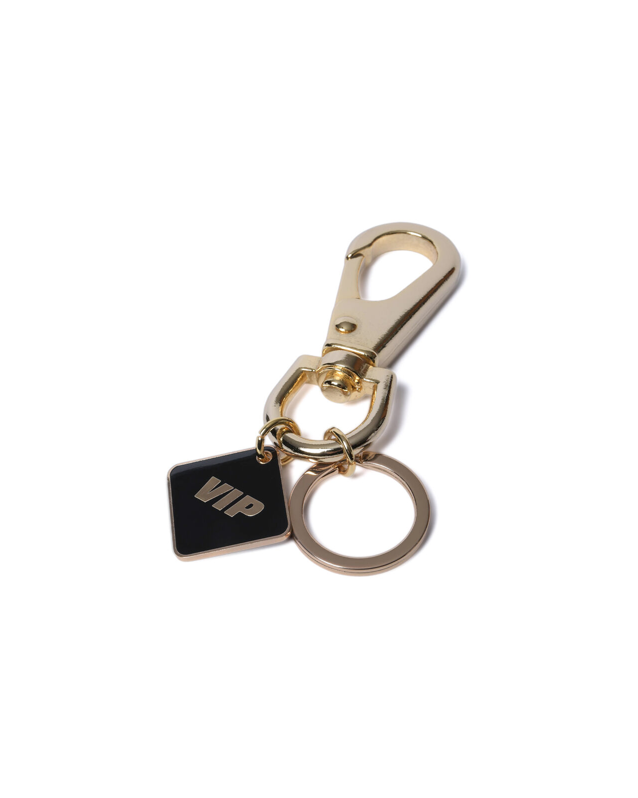 EMBLEM KEYRING,GOLD, large image number 1