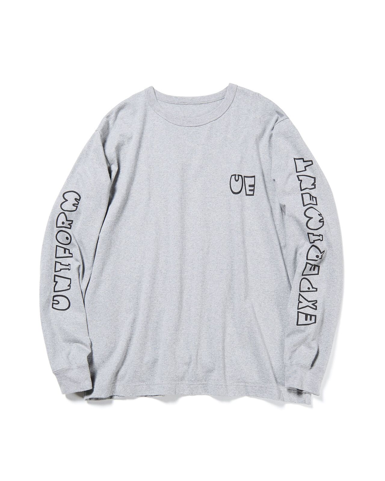 AUTHENTIC L/S WIDE TEE,GRAY, large image number 0