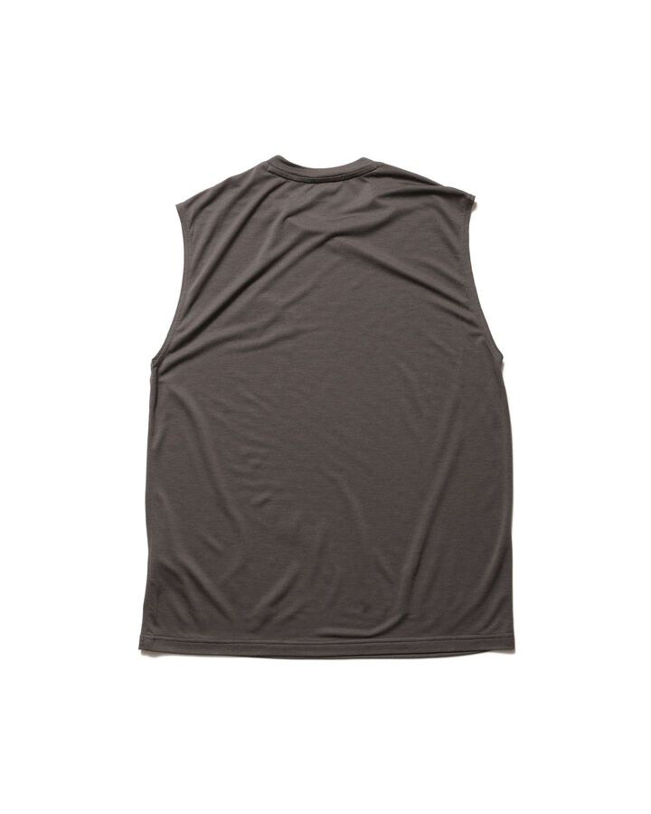 POLARTEC S/L WORKOUT TOP,CHARCOAL GRAY, medium image number 1
