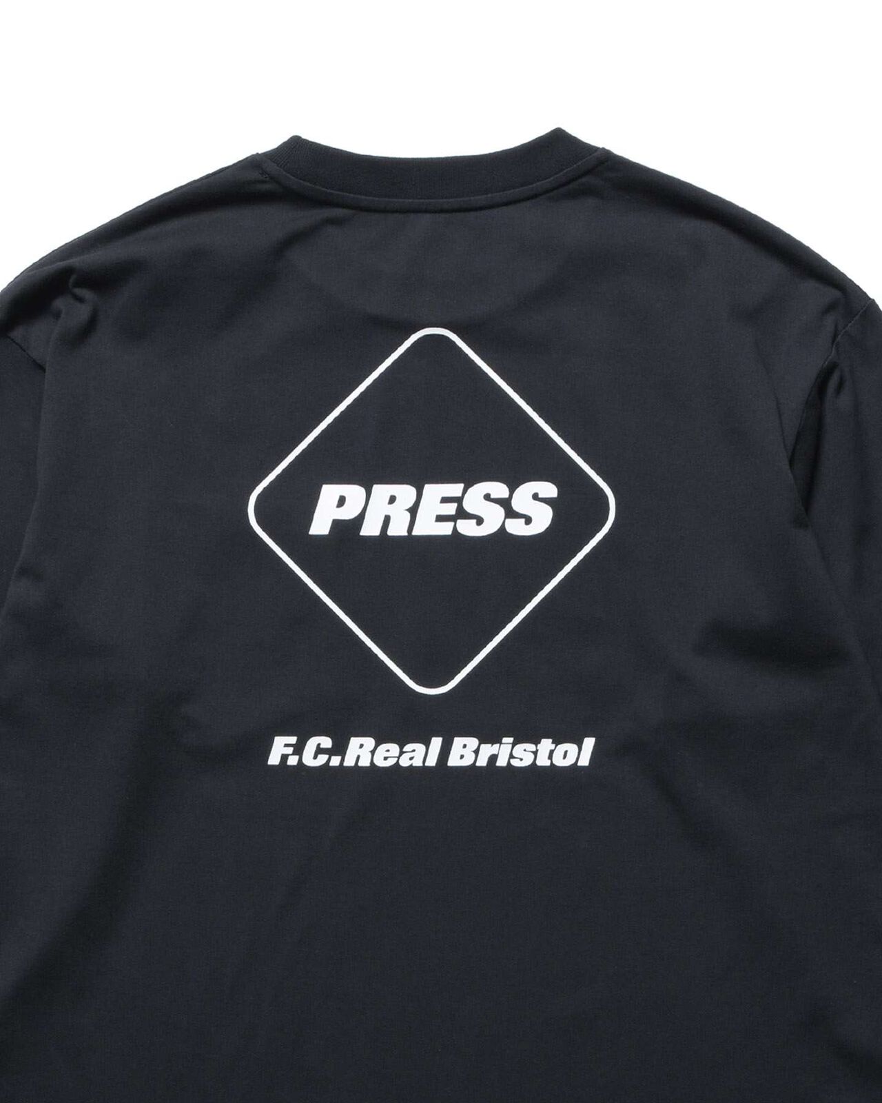 PRESS L/S TEE,BLACK, large image number 2