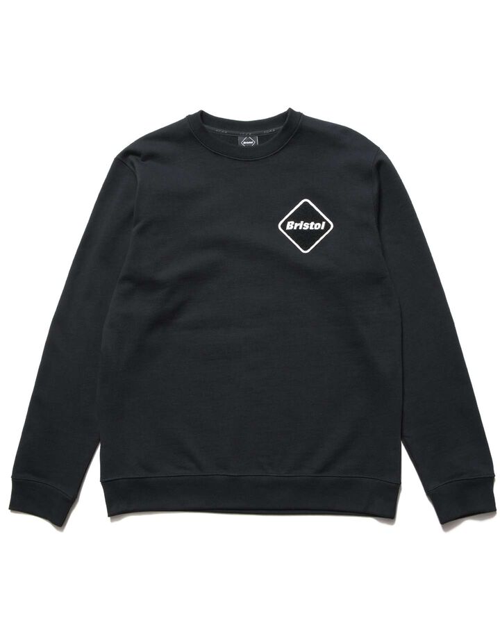 BRISTOL CREWNECK SWEAT,BLACK, medium