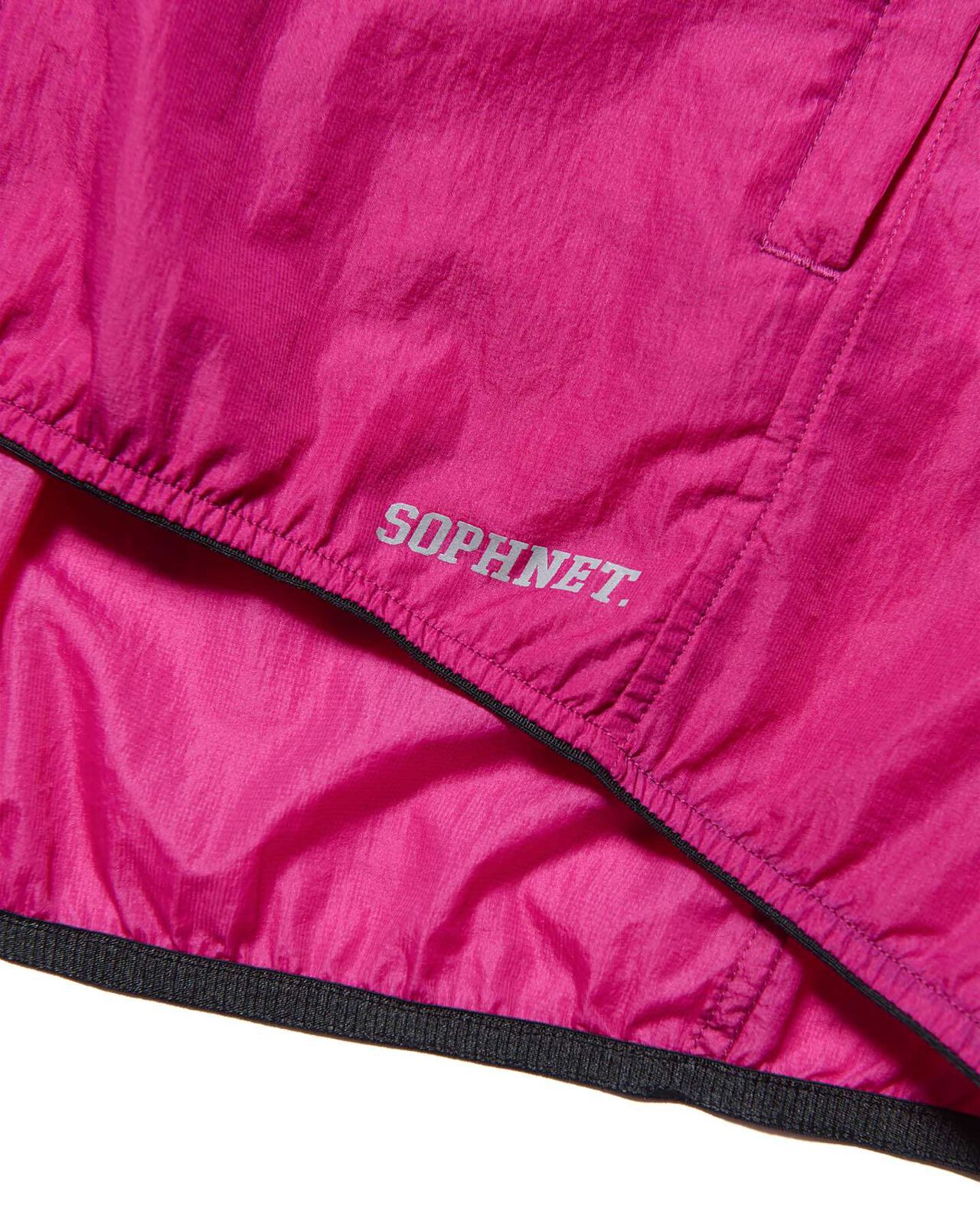 RIPSTOP PACKABLE HOODED BLOUSON,PINK, large image number 2