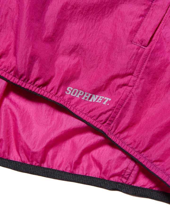 RIPSTOP PACKABLE HOODED BLOUSON,PINK, medium image number 2