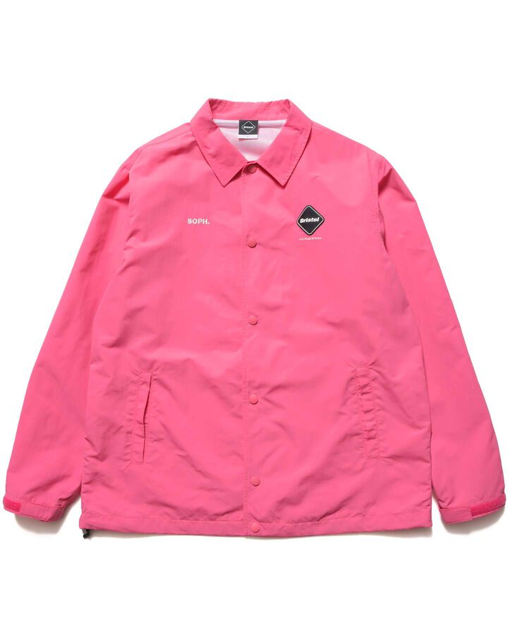 SUPPLEX NYLON COACH JACKET,PINK, medium