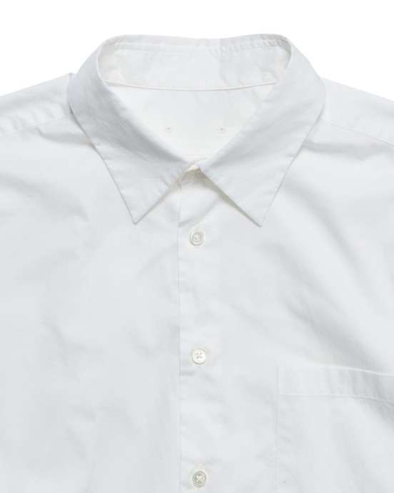 HIGHCOUNT TWILL REGULAR FIT S/S SHIRT,WHITE, large image number 2