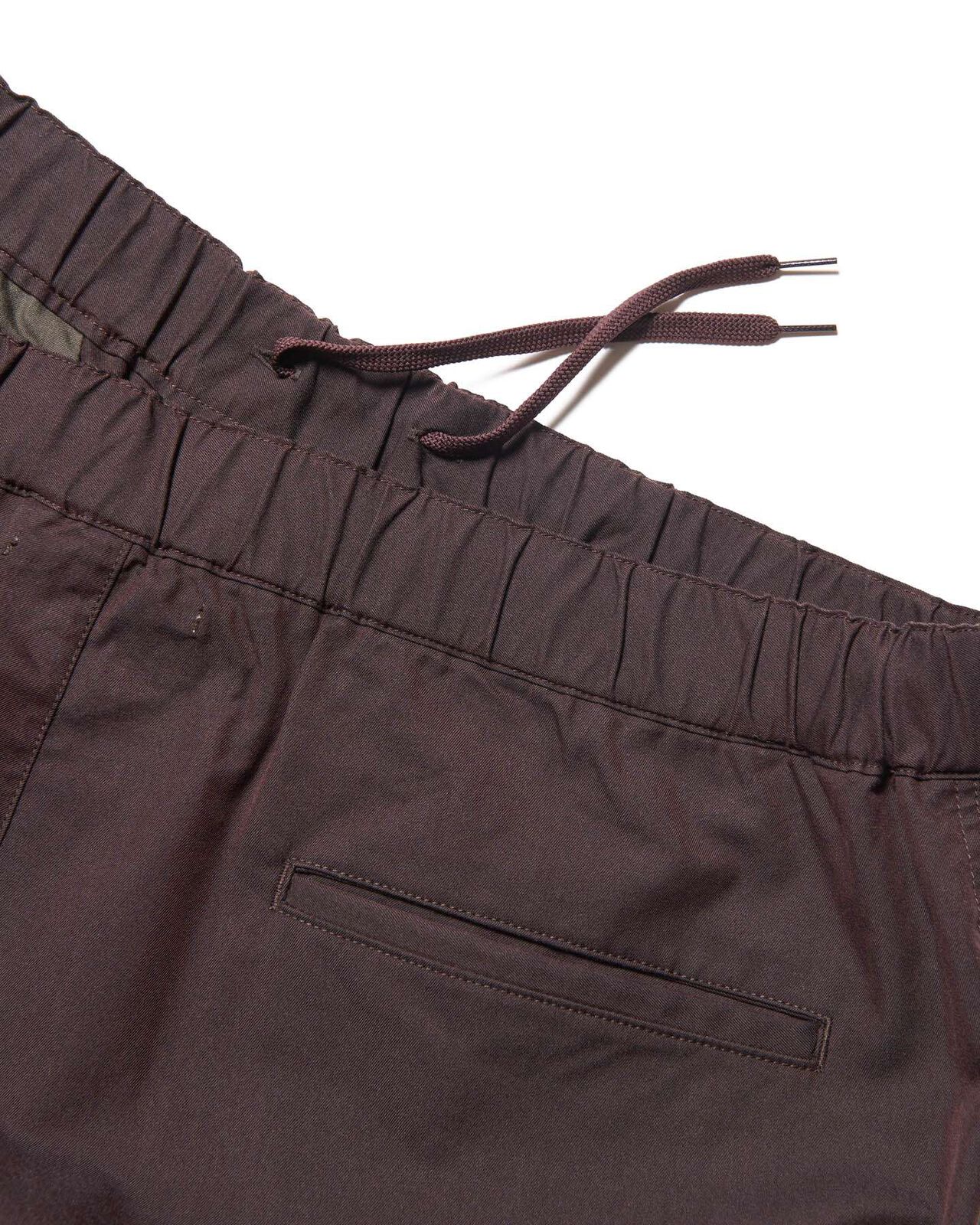 CHAMBRAY EASY SHORTS,BROWN, large image number 2