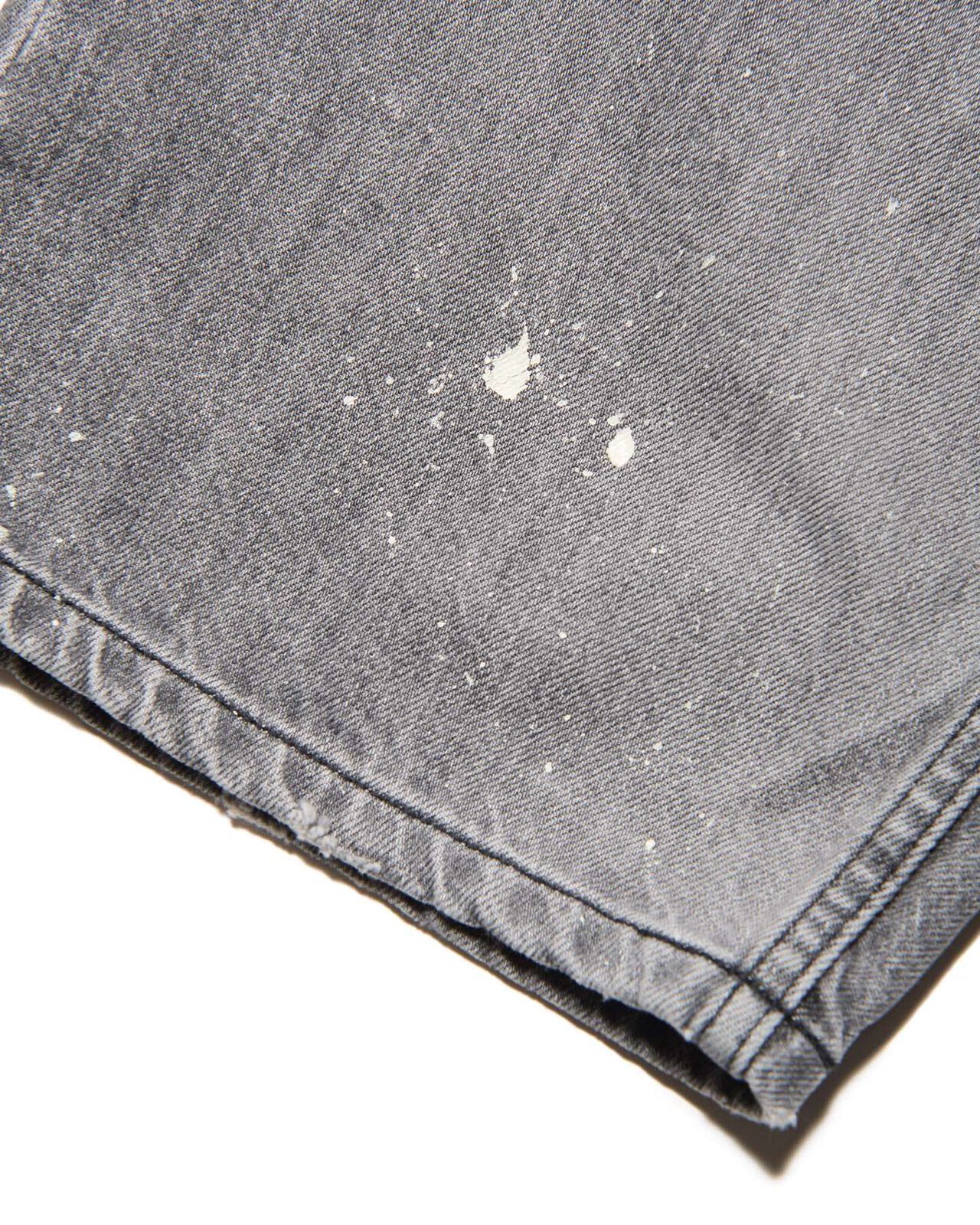 DAMAGED BOLD-FIT JEANS,BLACK, large image number 5