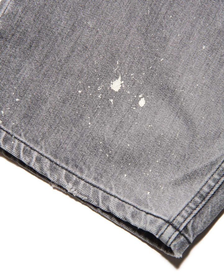 DAMAGED BOLD-FIT JEANS,BLACK, medium image number 5
