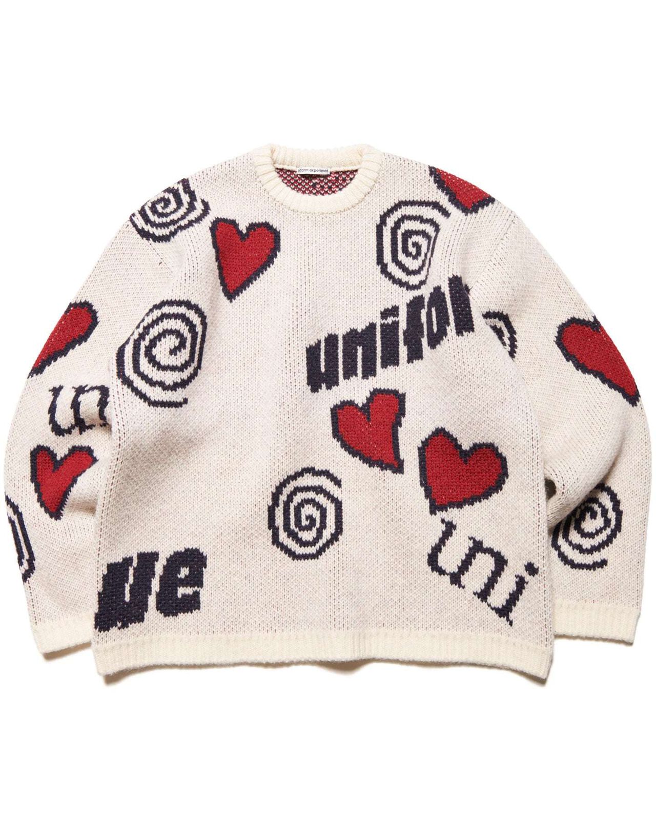 LOW-GAUGE INSPIRATION KNIT,OFF WHITE, large image number 0