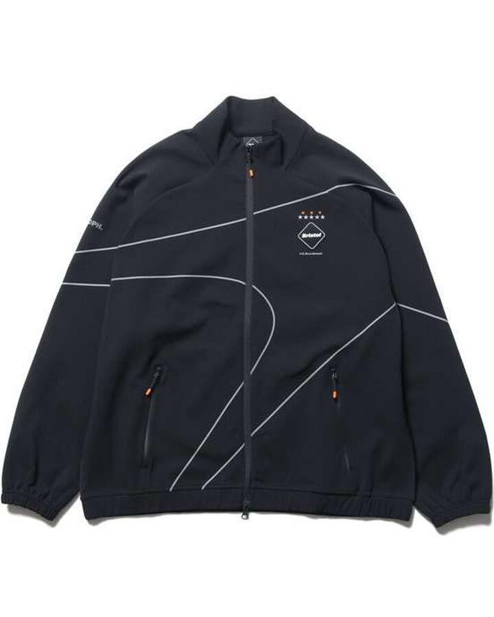 PDK REFLECT LINE BAGGY JACKET,BLACK, medium