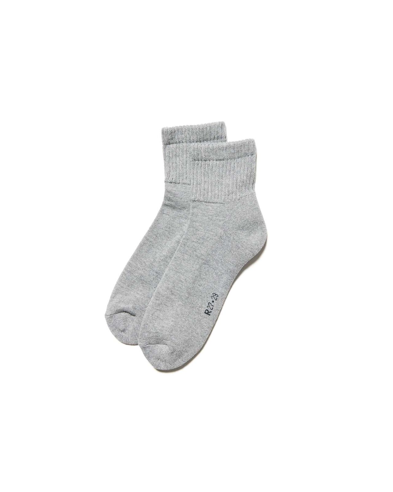 備長炭 SHORT SOCKS,GRAY, large image number 0
