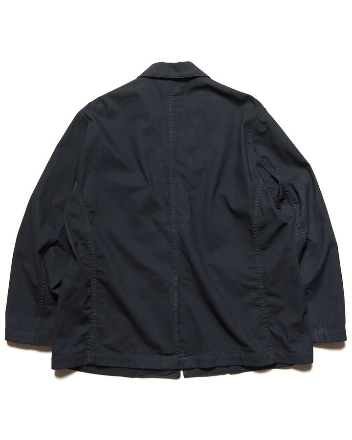 DAMAGED WIDE JACKET,BLACK, medium image number 1