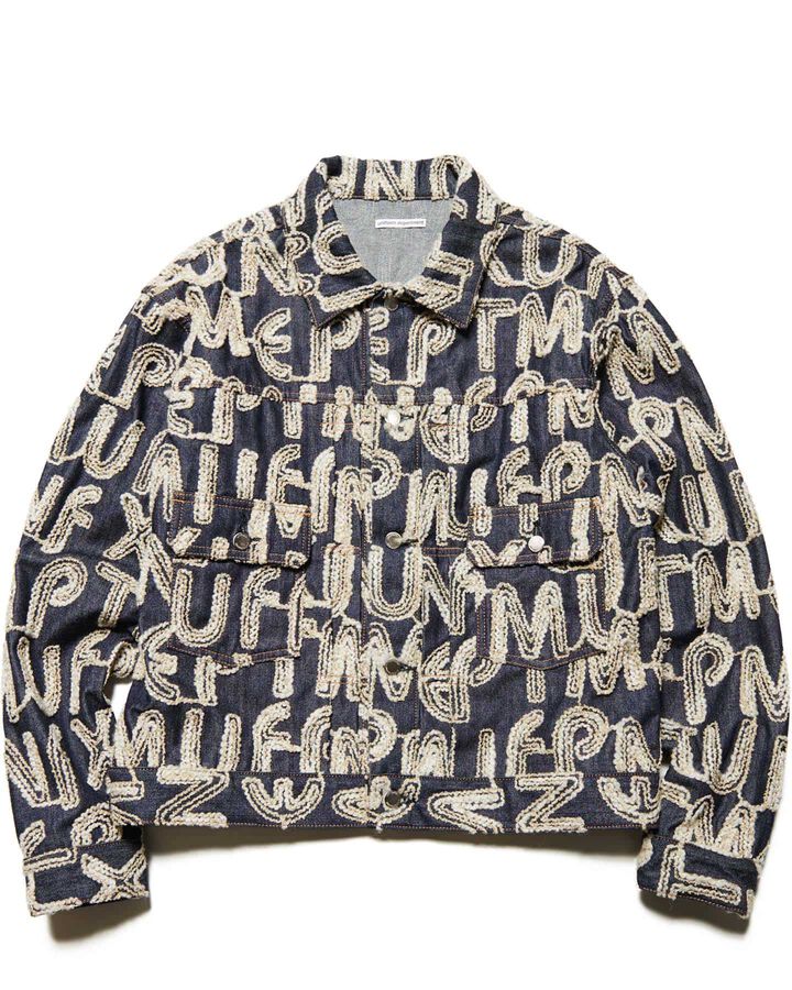 OVERFLOW DENIM JACKET,INDIGO, medium