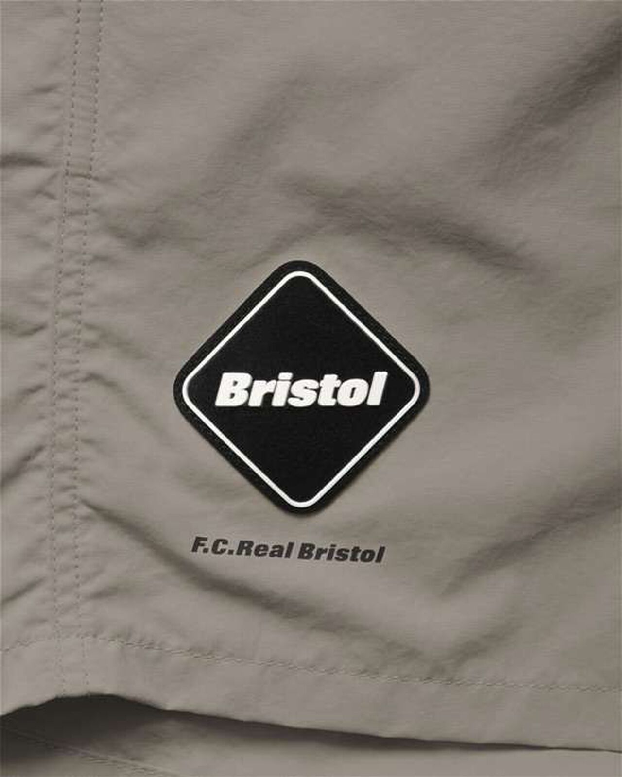 SUPPLEX NYLON EASY SHORTS,BEIGE, large image number 2
