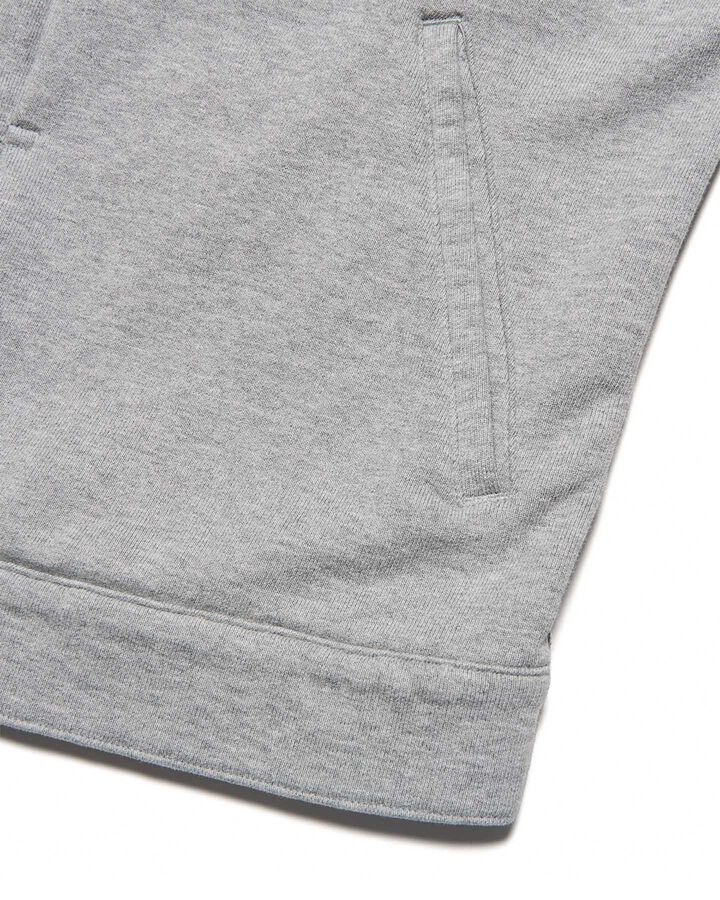 SWEAT TRUCKER JACKET,GRAY, medium image number 2