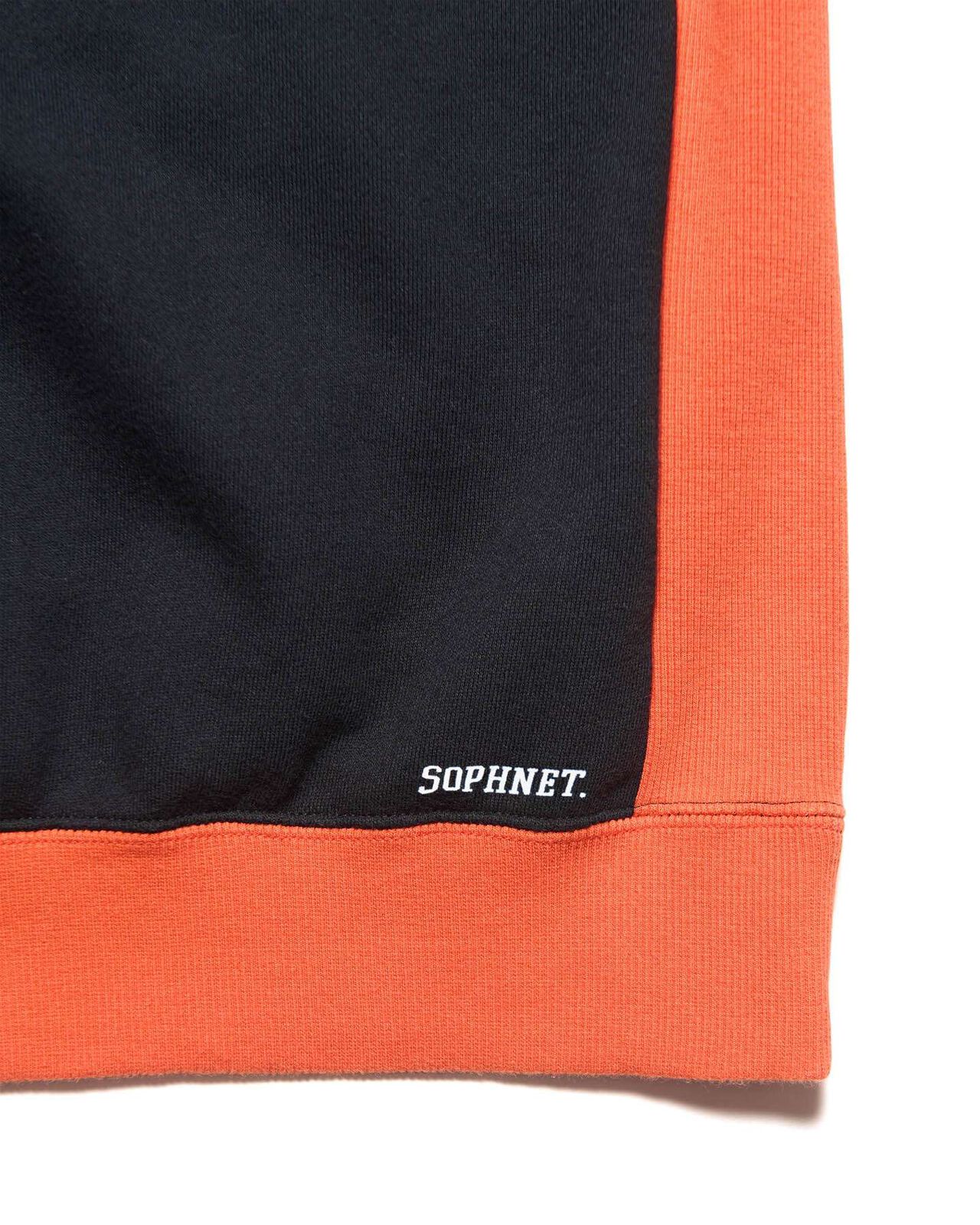 SIDE POCKET S/S CREWNECK SWEAT,BLACK, large image number 3