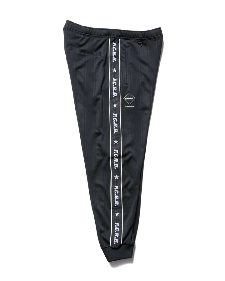SHADOW WEAVE STRIPE PANTS,BLACK, medium image number 1