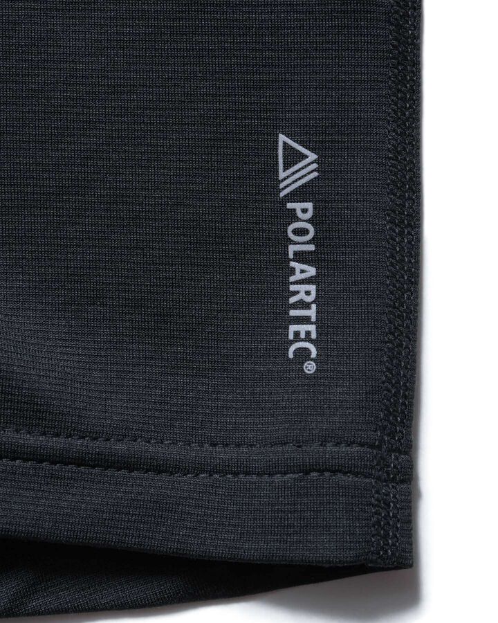 POLARTEC L/S WORKOUT TOP,BLACK, medium image number 4