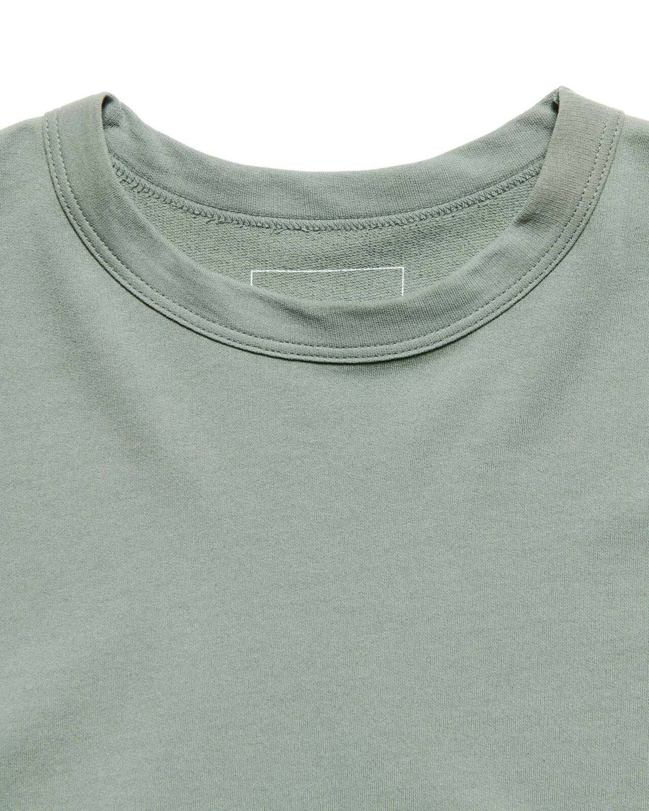 LEATHER PATCH WIDE TEE,KHAKI, large image number 3