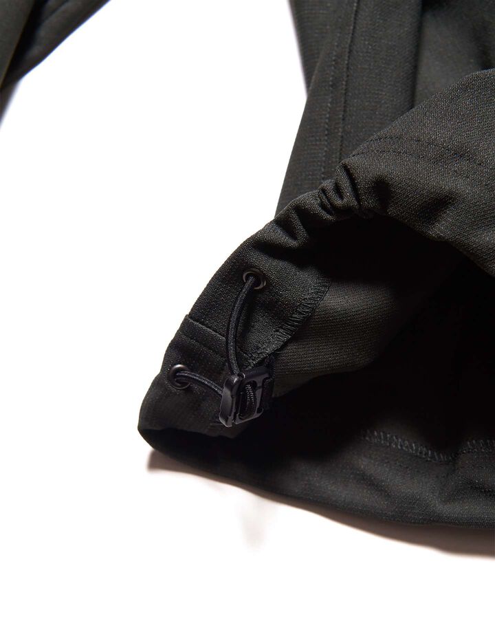 4-WAY STRETCH L/S POLO SHIRT,CHARCOAL GRAY, medium image number 3