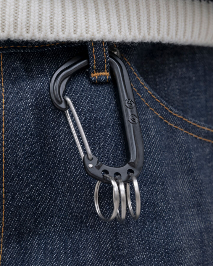 ALMINIUM CARABINER,BLUE, medium image number 4