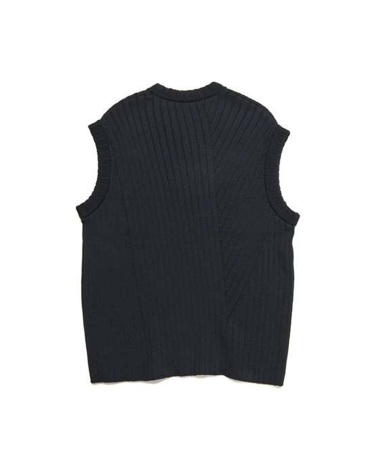 KNIT VEST,BLACK, large image number 1