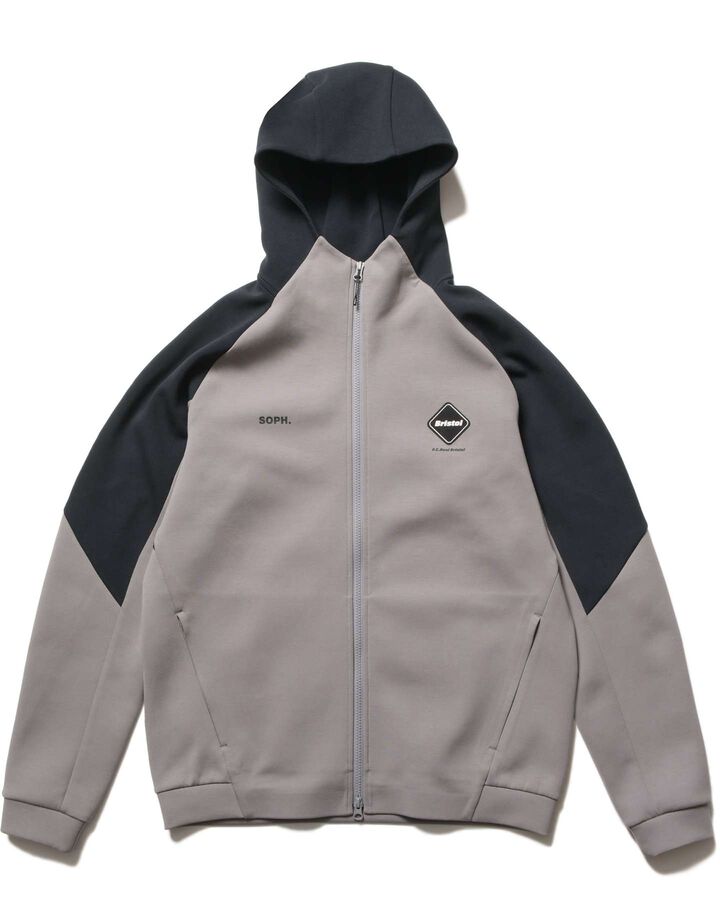 TECH SWEAT VENTILATION HOODIE,GRAY, medium