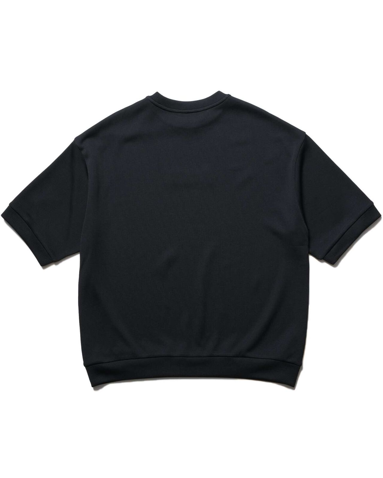 QUARTER KNIT S/S CREWNECK SHIRT,BLACK, large image number 1