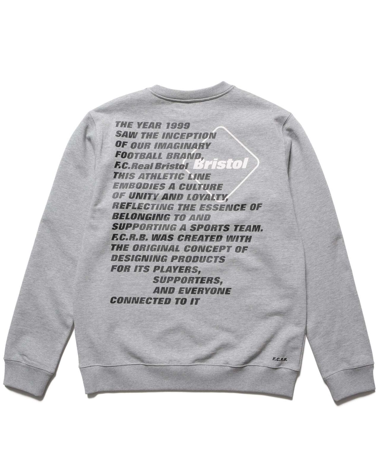 ORIGIN CREWNECK SWEAT,GRAY, large image number 1