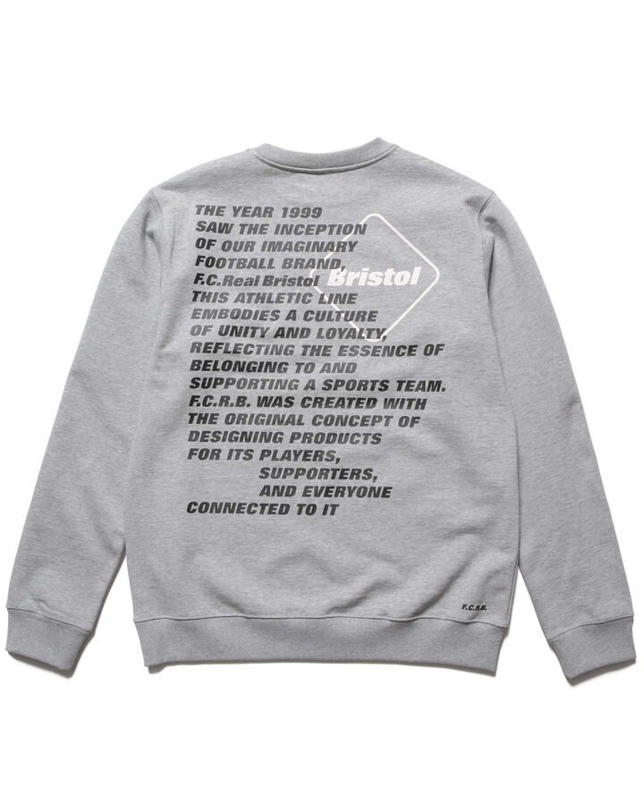ORIGIN CREWNECK SWEAT,GRAY, medium image number 1