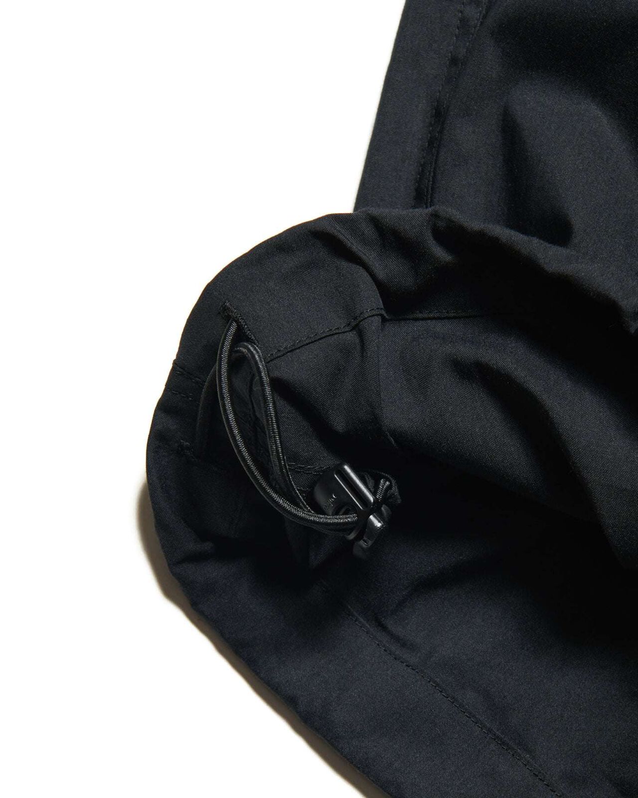 LIGHT POPLIN OVER PANTS,BLACK, large image number 5