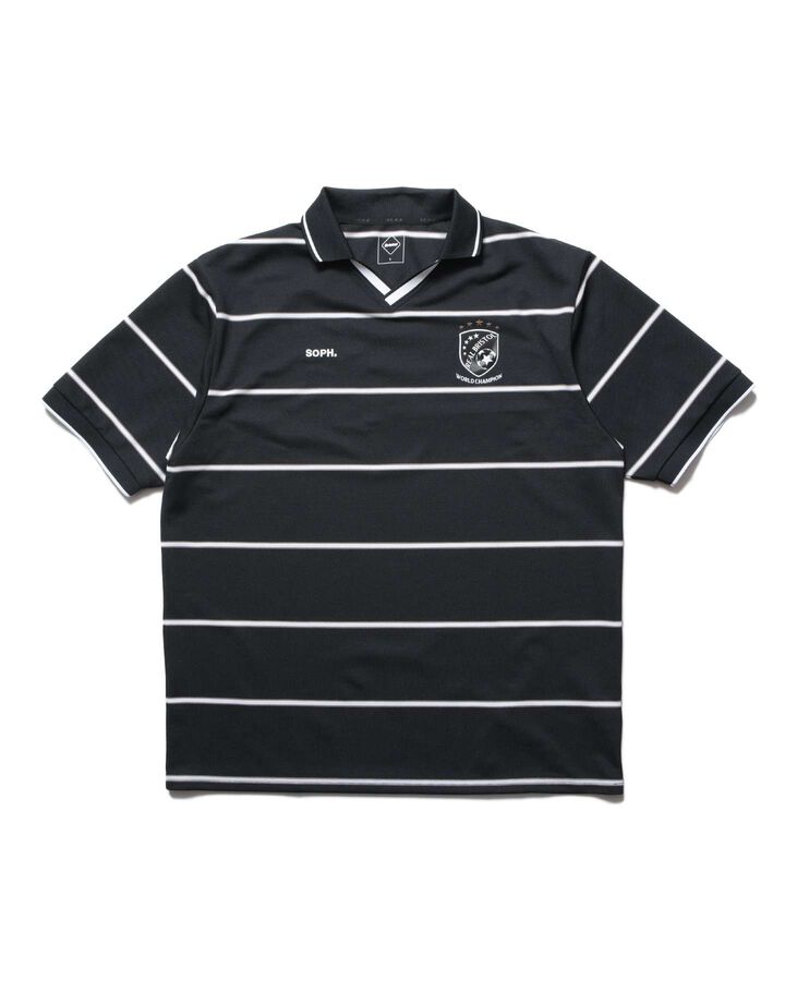 CHAMPIONS BORDER S/S GAME SHIRT,BLACK, medium