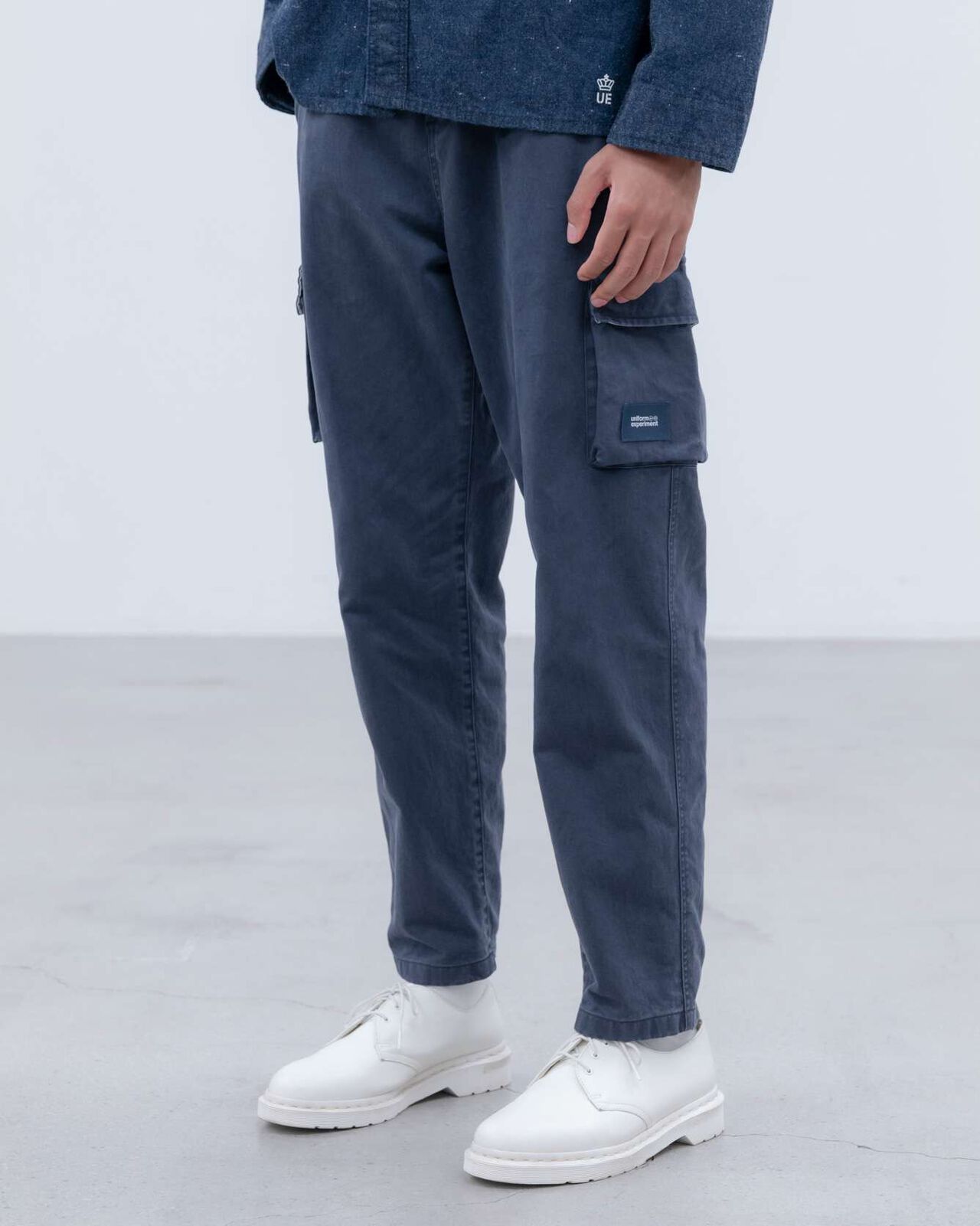 MILITARY FIELD CARGO PANTS,NAVY, large image number 7