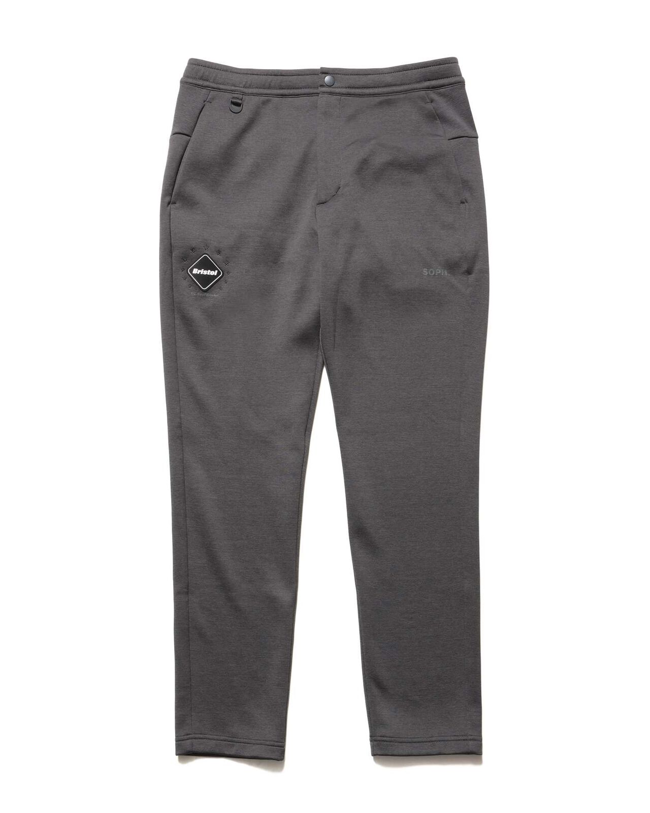 QUARTER KNIT ESSENTIAL PANTS,CHARCOAL GRAY, large image number 0