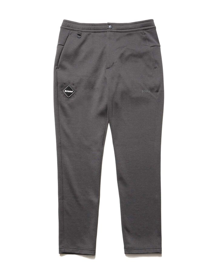 QUARTER KNIT ESSENTIAL PANTS,CHARCOAL GRAY, medium