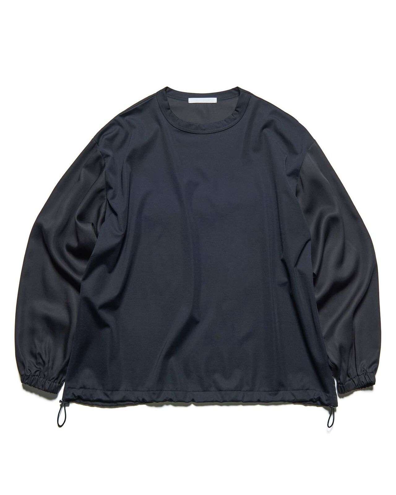 FABRIC-MIX L/S TOP,BLACK, large image number 0