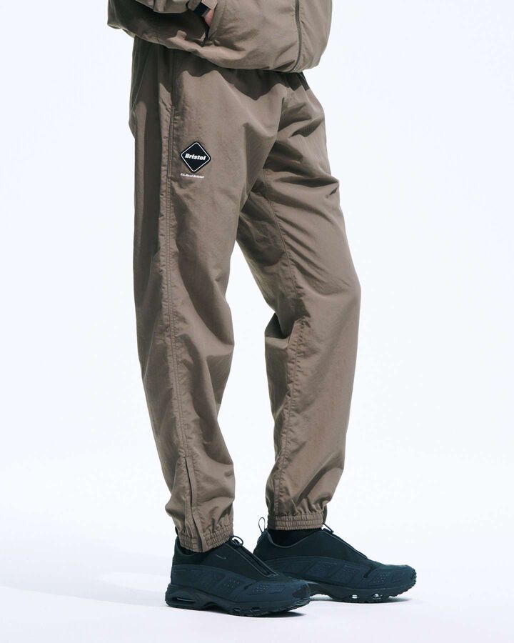 NYLON EASY PANTS,CHARCOAL GRAY, medium image number 5