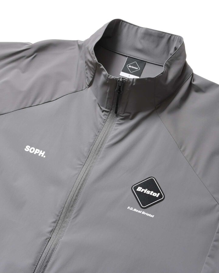 4WAY STRETCH TRACK JACKET,GRAY, medium image number 2