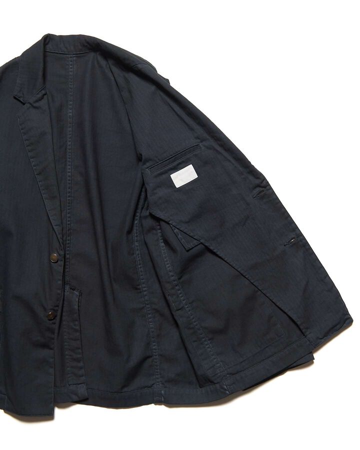 DAMAGED WIDE JACKET,BLACK, medium image number 5