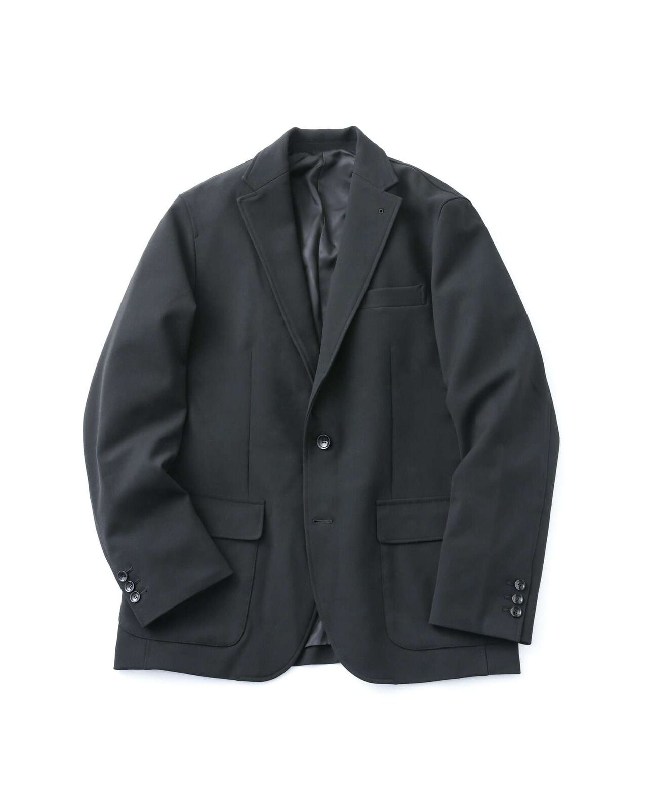 MONALUCE 2BUTTON JACKET,BLACK, large image number 0