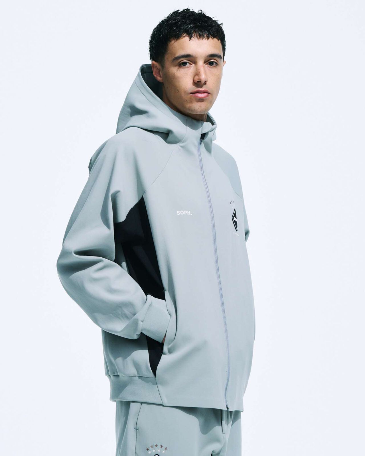 PDK HOODED BLOUSON,BLACK, large image number 7