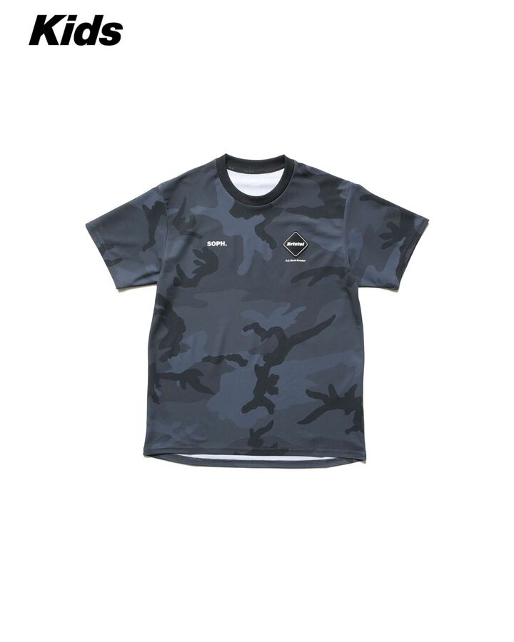 S/S ATHLETIC TOP,CAMOUFLAGE, medium