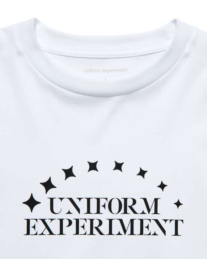 STENCIL LOGO TEE,WHITE, medium image number 2